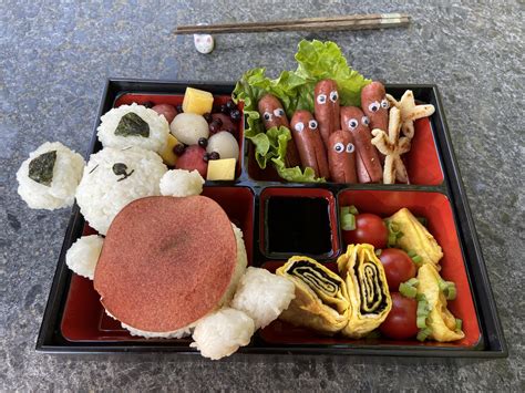 My first character bento box : r/FoodPorn