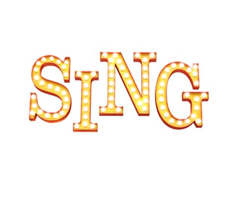 Sing Movie Logo | Sing movie, Singing, Movies