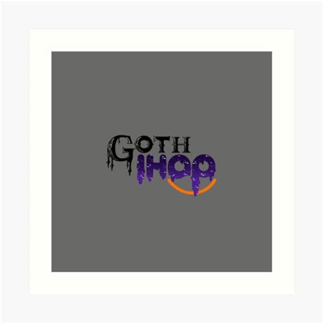 Goth Ihop Art Prints | Redbubble