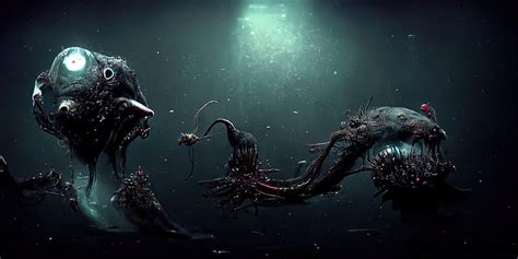 ArtStation - Deep Sea Creatures, Deep Sea Monster, HD wallpaper | Peakpx