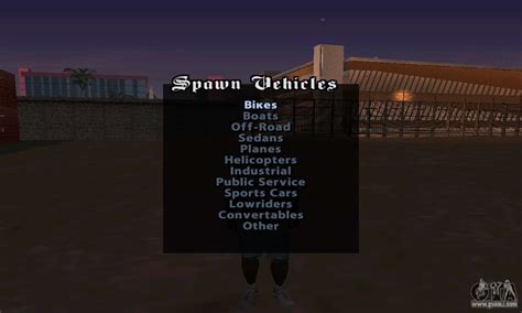 Cheat Menu for GTA San Andreas