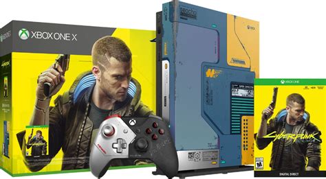 Microsoft - Xbox One X 1TB Cyberpunk 2077 Limited Edition Console ...