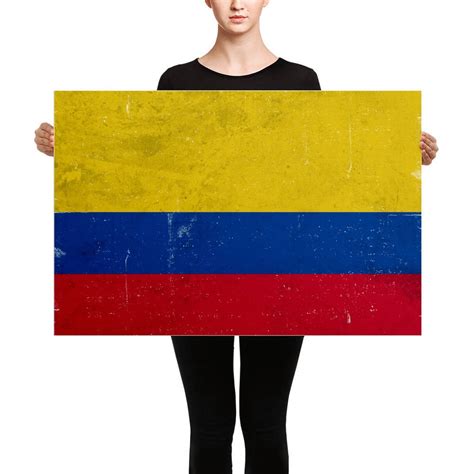 Colombia Flag Colombia Flag Art Colombian Flag Colombia - Etsy