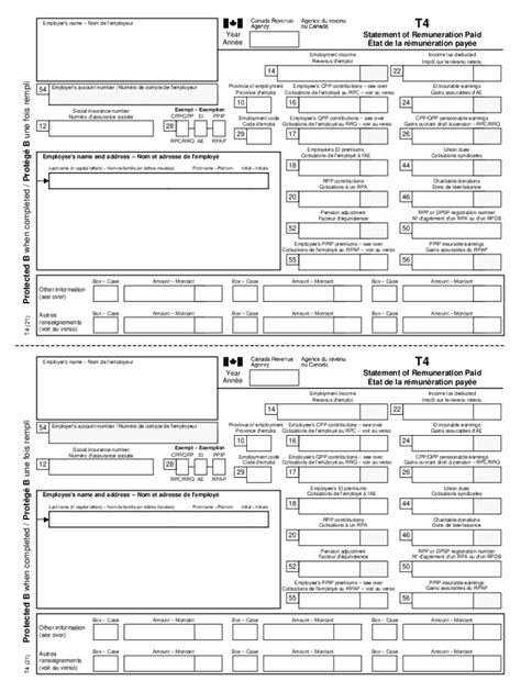 T4 Form 2023 - Printable Forms Free Online