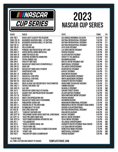 Bradford Delgado Viral: 2024 Nascar Cup Series Schedule Printable