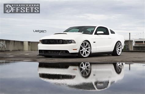 Wheel Offset 2010 Ford Mustang Flush Dropped 1 3 Custom Rims | Camaro ...