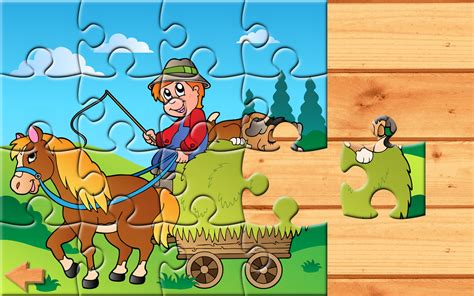 20 Fun Puzzle Games for Kids in HD: Barnyard Jigsaw Learning Game for ...