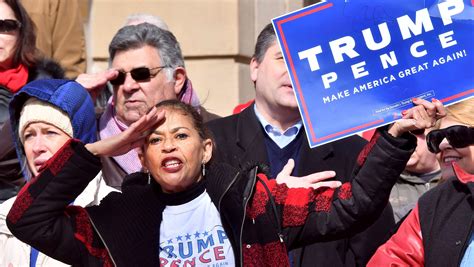 Trump supporters gather for rallies around the country