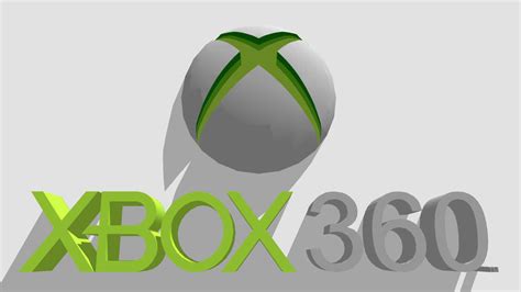 Xbox 360 Logo (3D) - By DJ MuRPhY | 3D Warehouse