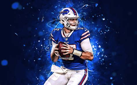 1920x1080px, 1080P Free download | Josh Allen, quarterback, Buffalo ...