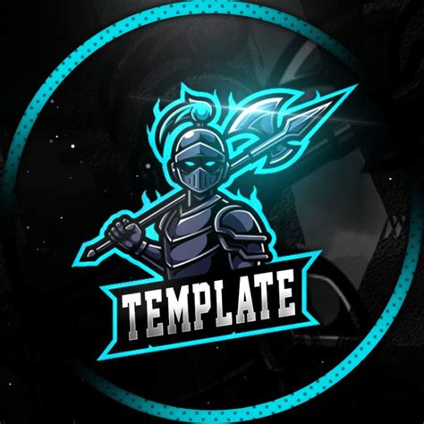 Templar Gaming Clan Mascot Avatar | Free PSD - Zonic Design Download ...