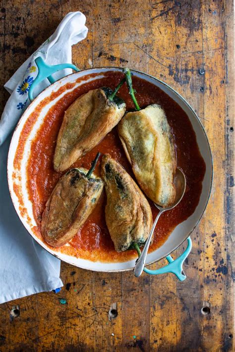 Authentic Chile Relleno Recipe {Stuffed Peppers} - ¡HOLA! JALAPEÑO