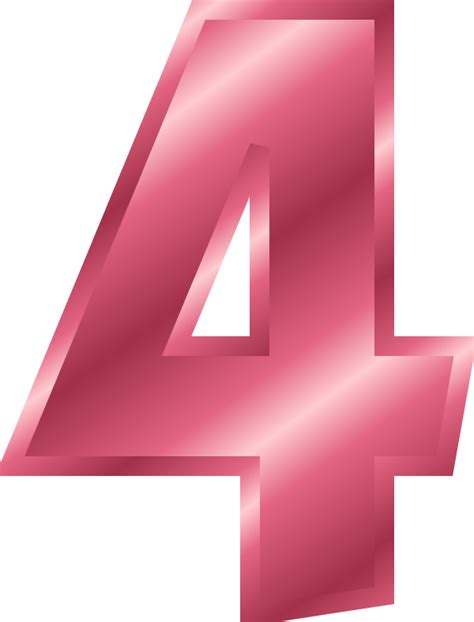 Number 1 clipart pink, Number 1 pink Transparent FREE for download on ...