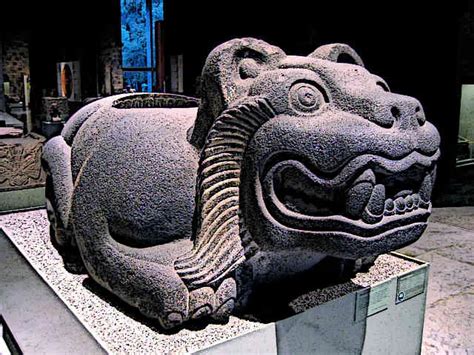 Ancient-Aztec-Artifacts-Ancient-Aztec-jaguar-shaped-cuauhxicalli Picture