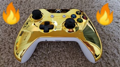 24K GOLD Xbox One Controller!! (How To make your own) - YouTube