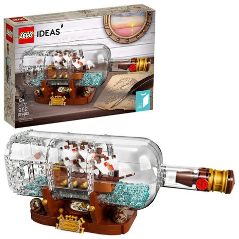 LEGO Ideas Ship in a Bottle 9...B078VVLQ6J | Encarguelo.com