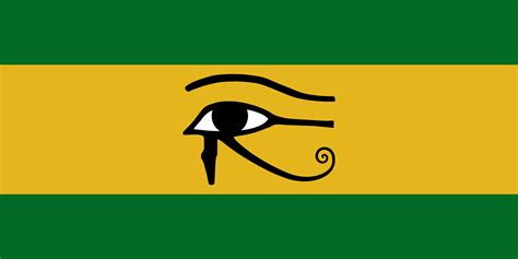 Ancient Egypt Flag (fictional) : r/vexillology