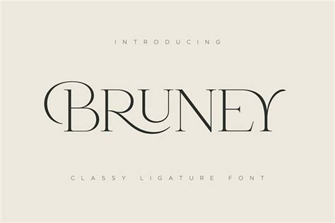 25 Best Modern Fonts for Logo and Branding Design Ideas