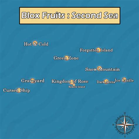 E-News 勞冷蘿 Blox Fruits Map - All Islands, Locations, & Level ...