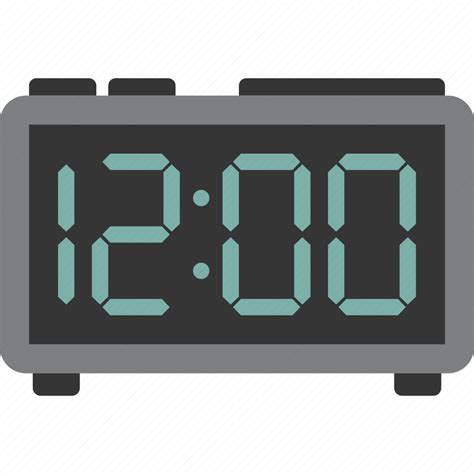 Alarm, alarm clock, clock, digital icon - Download on Iconfinder