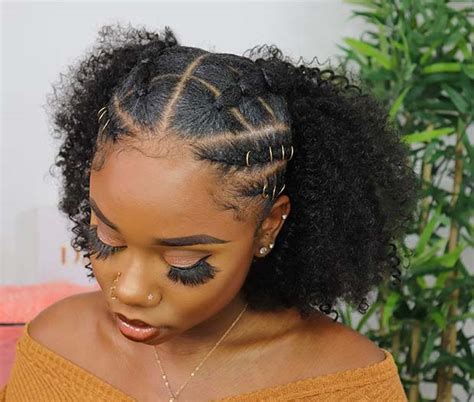 45 Beautiful Natural Hairstyles You Can Wear Anywhere - StayGlam