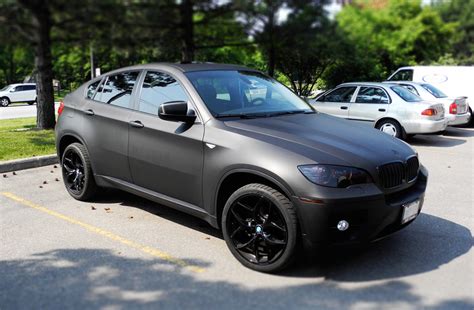 Bmw X6 Matte Black - reviews, prices, ratings with various photos