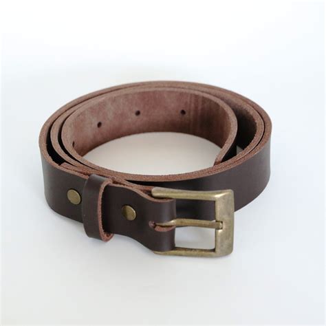 Leather Belt – Brown – Online Store