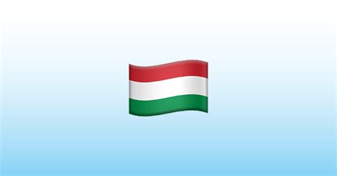 Flag: Hungary Emoji 🇭🇺