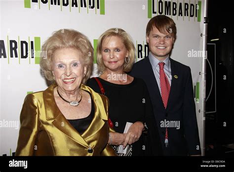 John Mara, Jr and family Opening night of the Broadway production of ...