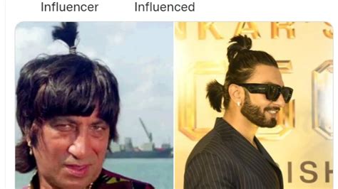 Ranveer Singh’s double ponytail hair style sparks meme fest | Trending ...