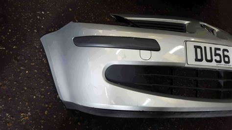 Renault Modus 20042008 Front Bumper Silver TED69 - Store - Renault ...