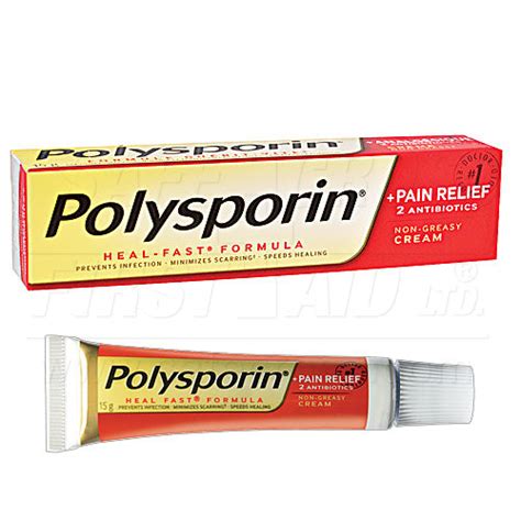 Burn Cream Antibiotic Polysporin 15 Grams – Northern Safety