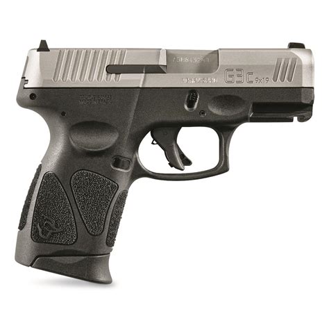 Taurus G3c, Semi-automatic, 9mm, 3.2" Barrel, 12+1 Rounds - 720030 ...