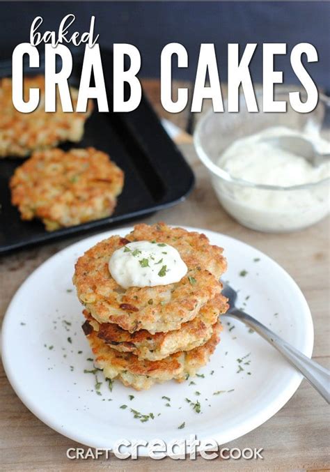 Baked Crab Cakes | Recipe in 2020 | Baked crab cakes, Delicious seafood ...