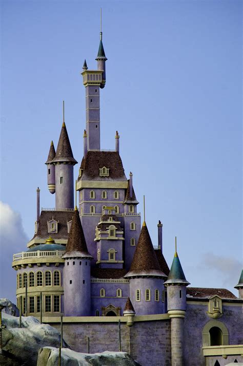 Beauty and the Beast belle's castle | Disney Princess's Castles ...