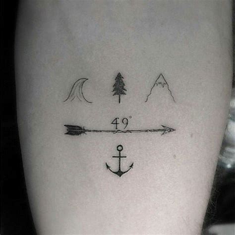 Cartography Symbols | Love Sarah Hyland's Arrow Tattoo? See 35 More Ink ...