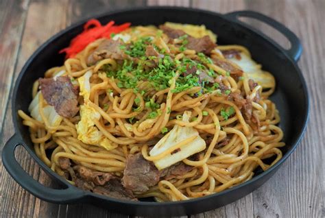 Beef Yakisoba - Recipes by Otafuku Foods