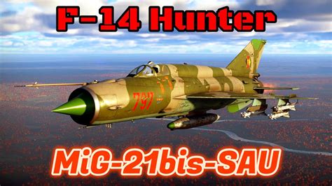 MiG-21 bis-SAU - War Thunder's F-14 Eater - YouTube