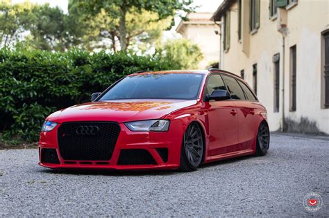 Audi S4/RS4 B8 Red Vossen GNS-3 | Wheel Front