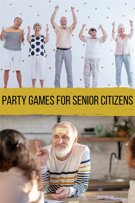 18 Party Games for Senior Citizens to Enjoy - Fun Party Pop | Games for ...