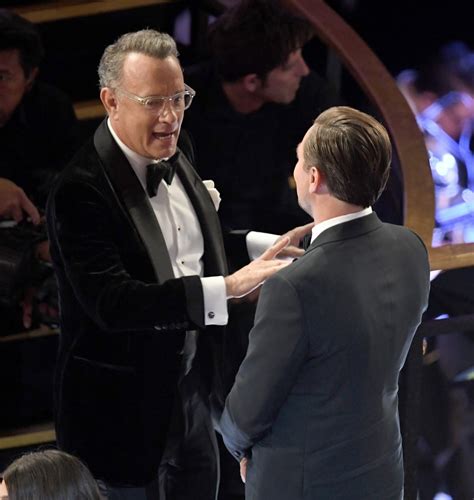 Tom Hanks and Leonardo DiCaprio at the 2020 Oscars | Best Pictures From ...