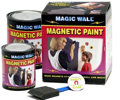 Fab Mums » Magnetic Paint frees your wall from tape and pins