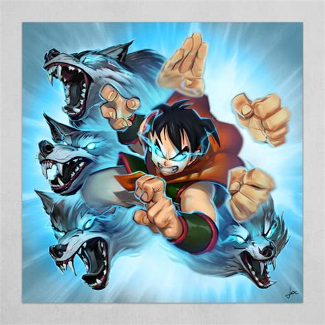 Yamcha Wolf Fang Fist by Joc Millet