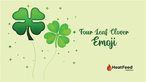 Four Leaf Clover Emoji 🍀 - ️ Copy & Paste 📝