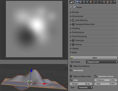 texturing - Create and manipulate height-map, save as greyscale texture ...