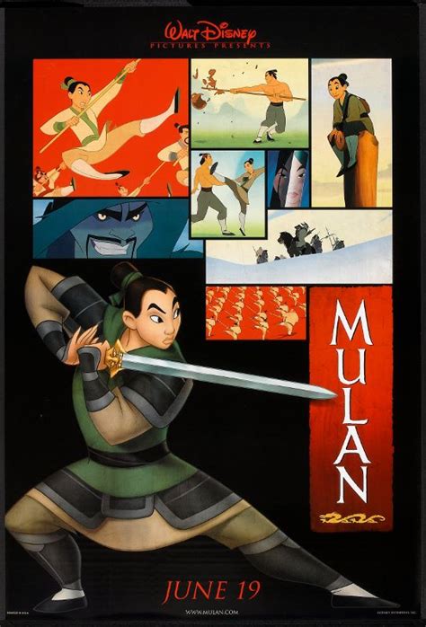 Mulan (1998) 27x40 Movie Poster | ubicaciondepersonas.cdmx.gob.mx