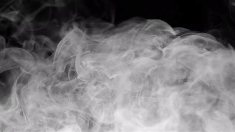 White Smoke On Black Overlay - Stock Video | Motion Array