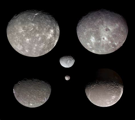 The moons of Uranus, to scale | The Planetary Society