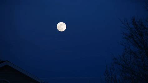 Full Moon Night Sky