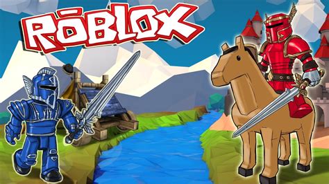 Roblox | MEDIEVAL CASTLE WARS - Roblox Valor! (Knights, Horses ...